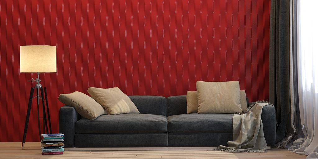 Modern 3D wall panel - Illusion Grid 0115