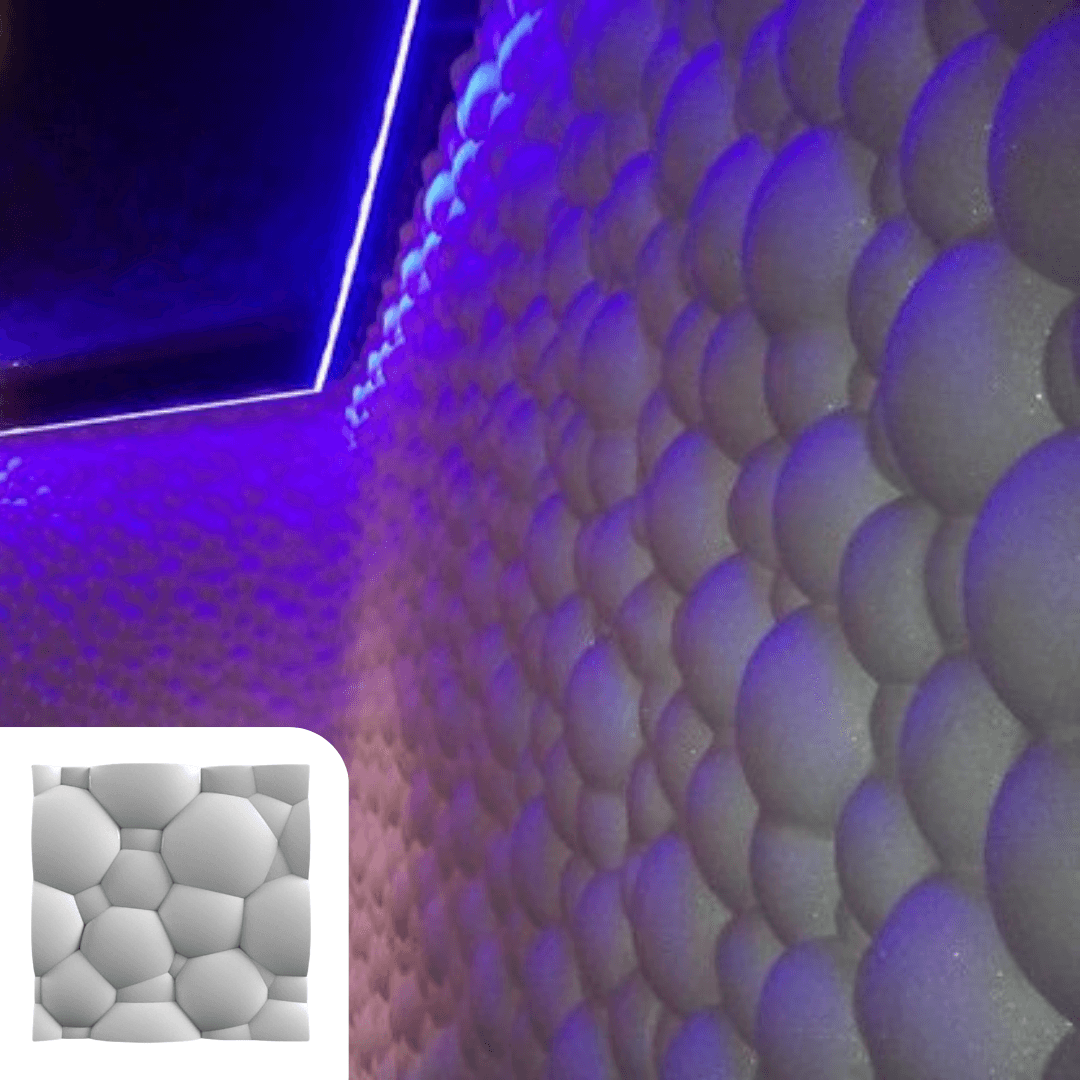 Wall Decoration - Bubble Party - EFFET MARBELLA, design interieur, decoration design