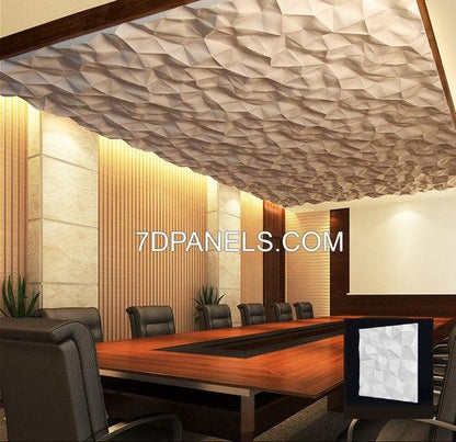 Living Room Decoration - Triangle Grid - EFFET MARBELLA