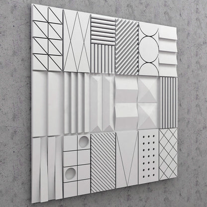 Modern Art 3D Wall Interior Panel - 0082