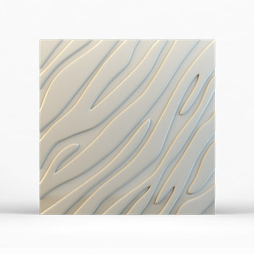 3D Lines Wall Panel - Aqua Peace 0057