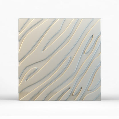 3D Lines Wall Panel - Aqua Peace 0057