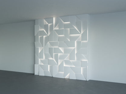 Decorative 3D Wall Art Panel - Nova Radiance 0035