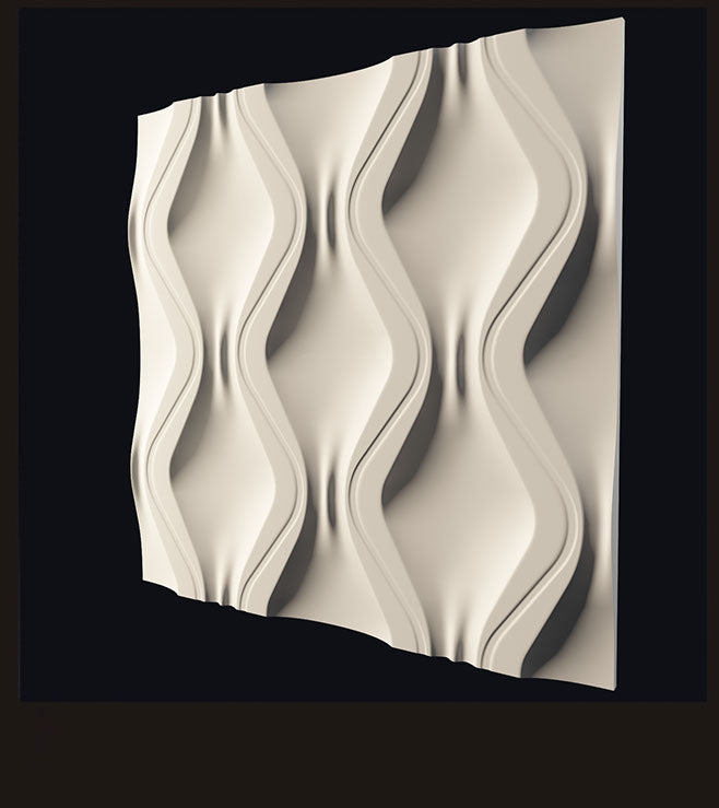 Artistic 3D wall panel - 0072