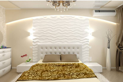 3D Waves Wall Panel - 0106