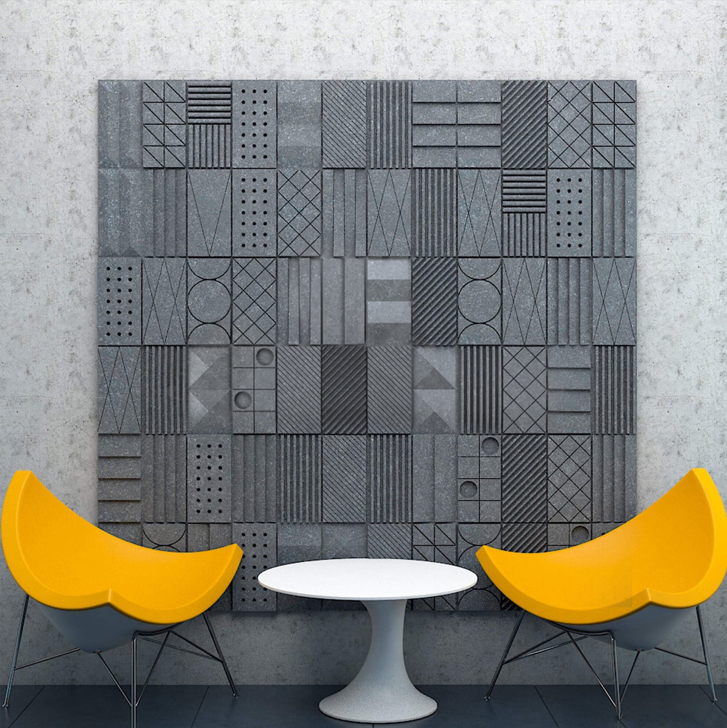 Modern Art 3D Wall Interior Panel - 0082