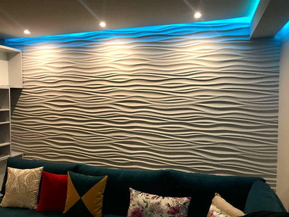 3D Wave Wall Panel - Harmony Wave 0088