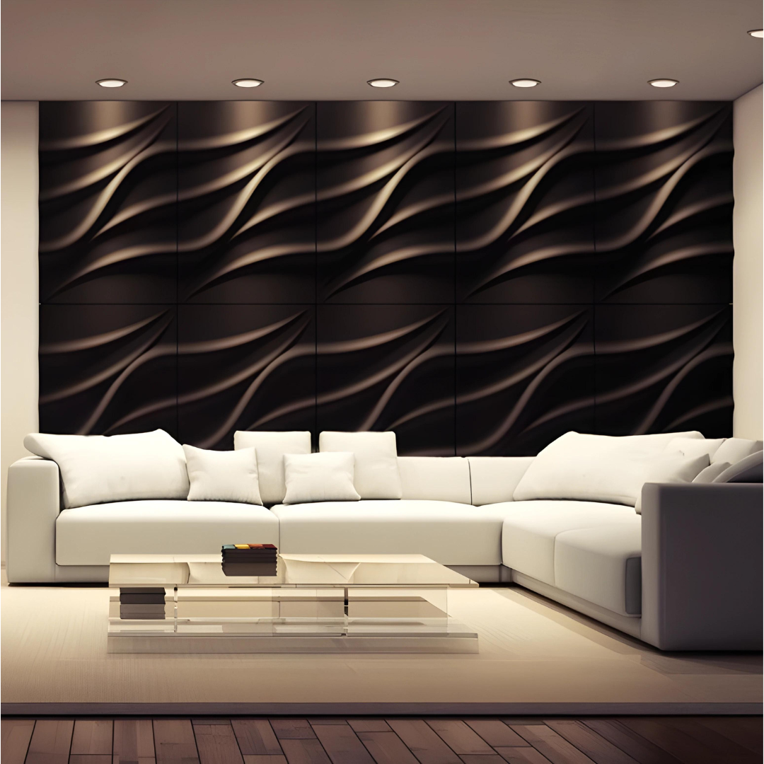 3D Decorative Wall Panels for Bedroom - Calm Whisper 0038