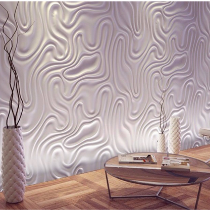 Textured 3D wall panel - Wind Illusion 0125