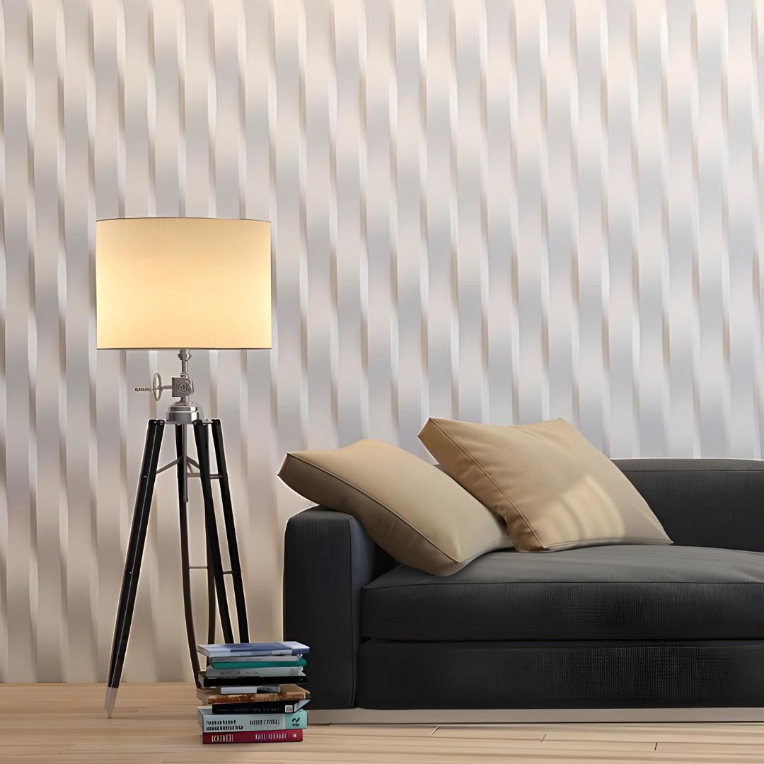 Modern 3D wall panel - Illusion Grid 0115