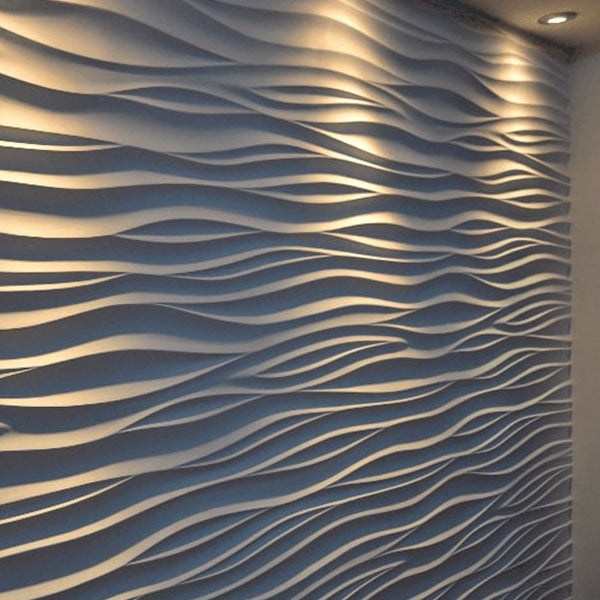 3D Wave Wall Panel - Harmony Wave 0088