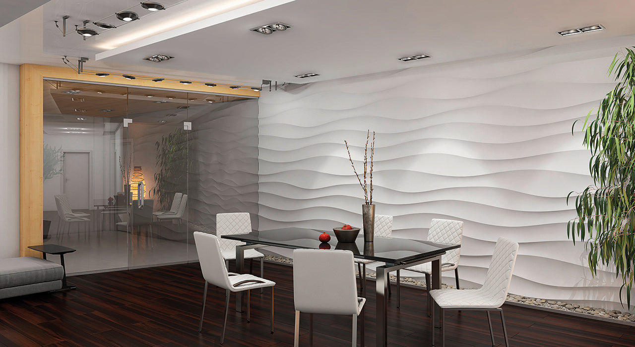 Waves 3D wall panel - Serenity Waves 0076