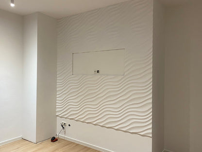 3D Waves wall Design panel - Small Waves 0078