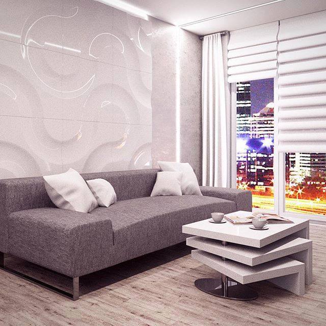 3D Interior Wall Design Panel - Elegance Echo 0093