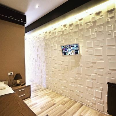 3D Interior Wall Design Panel - City Scape 0051