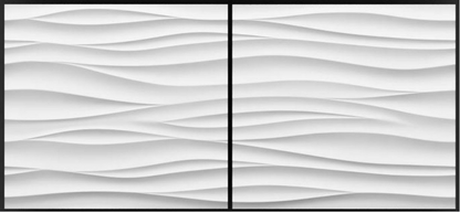 3D Wave Wall Panel - Harmony Wave 0088