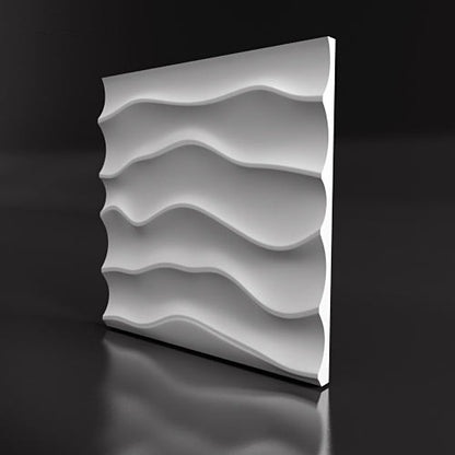 3D Waves Wall Panel - 0106