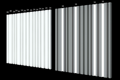 3D Moderne Wandverkleidung - Arcane Art 0114